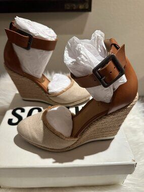 Schutz Shibba Lona Rustica /Atanado Soft NY Wedges